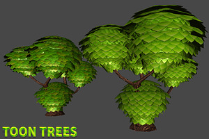 Toon Trees Pack