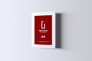Tri-Fold A4 Brochure Mockup, a Print Template by AlkStudio (Thumbnail 2 of 9)