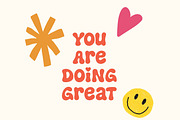 A fun and organic font, a Handwritten Font by Ellie Deer Fonts (Thumbnail 7 of 7)