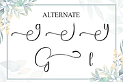Greeting | Script Font, a Handwritten Font by Scratchones (Thumbnail 8 of 9)
