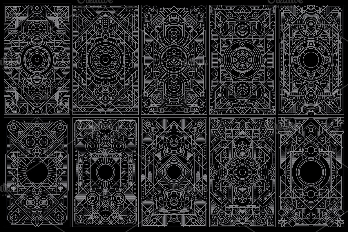 10 Playing card vector design, a Pattern Graphic by the-sastra