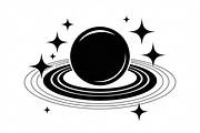 Planet Saturn planetary ring system, an Illustration by Amazin_art (Thumbnail 10 of 21)