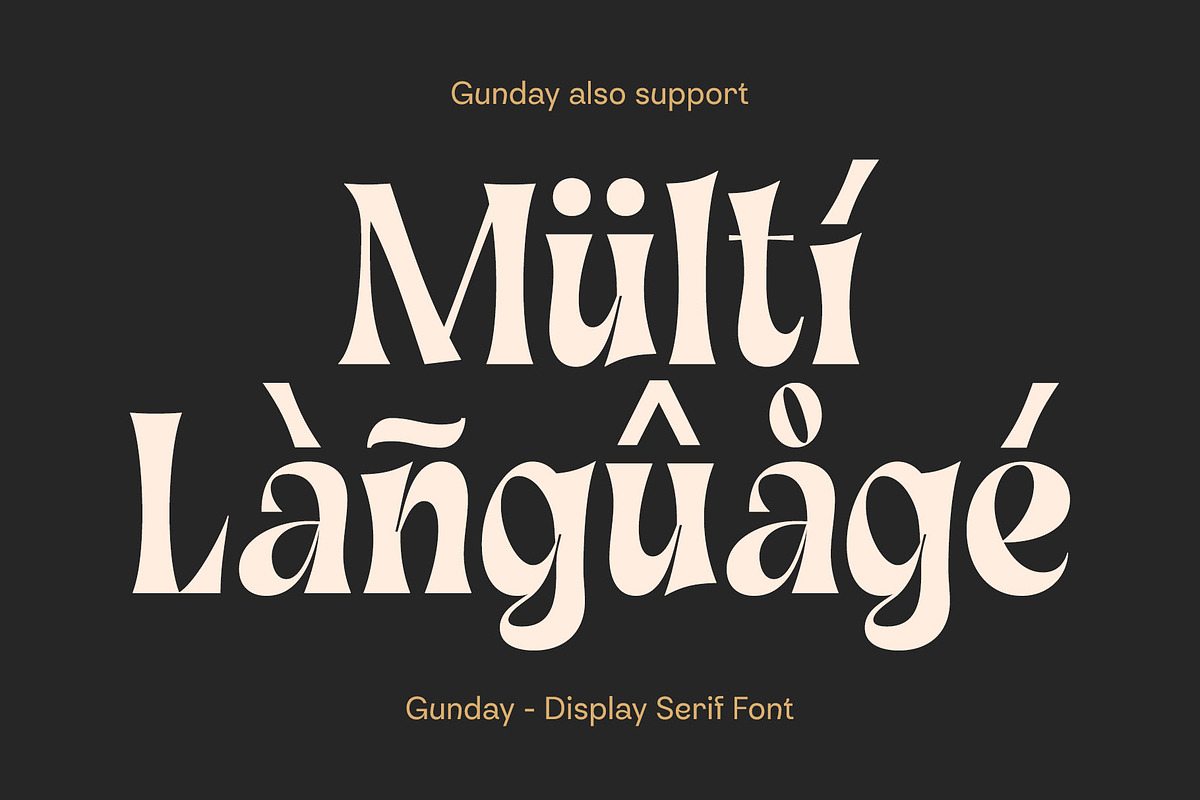 Gunday - Display Serif Font, a Serif Font by Craft Supply Co. (Photo 11 of 12)