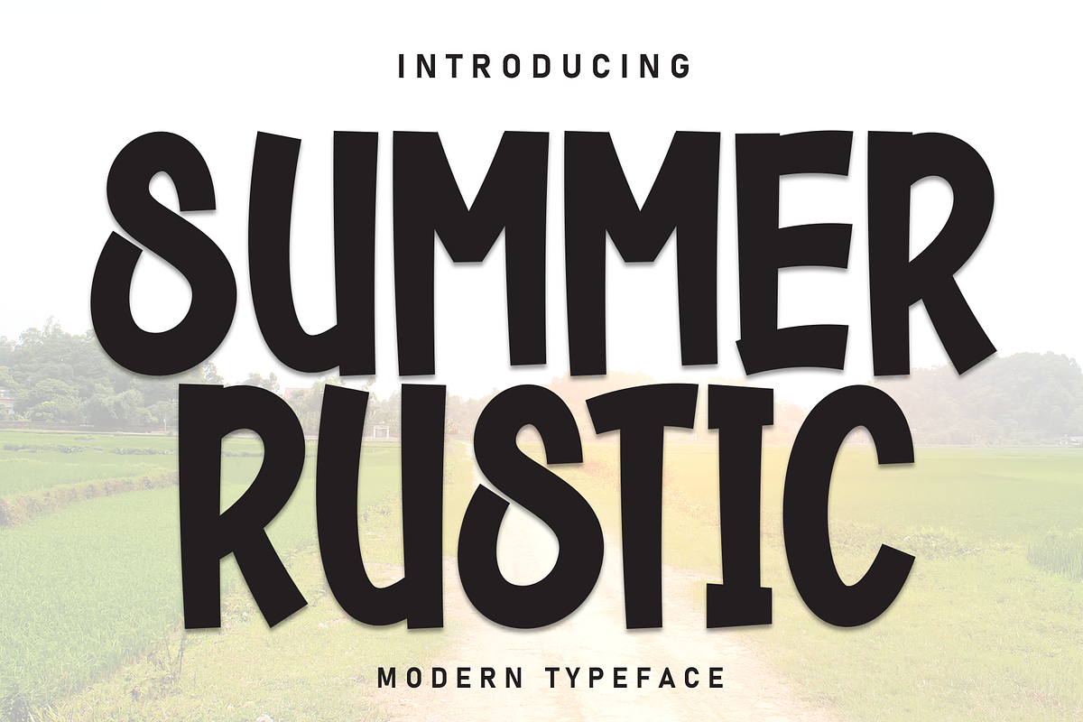 Summer Rustic | Script Font, a Script Font by Scratchones (Photo 1 of 8)