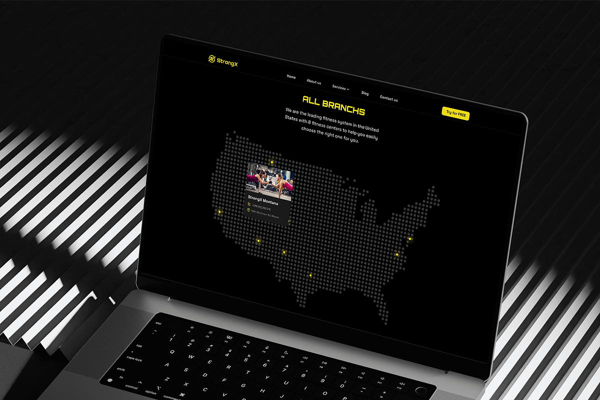StrongX - Fitness Framer Template, a Websites & App Template by TruongHuy10 (Photo 5 of 5)