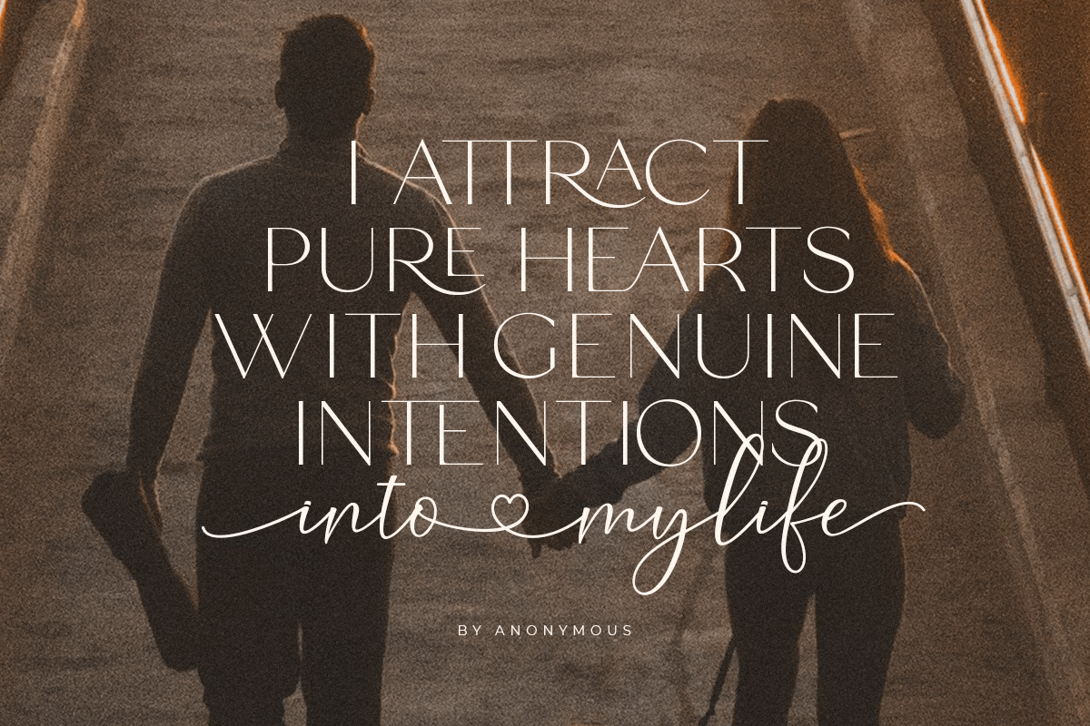 Me  You Forever - Lovely Font Duo, a Script Font by Sensatype (Photo 3 of 16)
