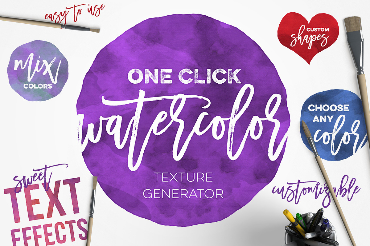 Watercolor Texture Generator