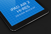 iPad Air Design Mockup, an iPad Mockup by illustrated (Thumbnail 3 of 4)