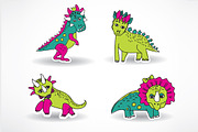 Dinosaurs Birtday decor set, a Card Template by Crowhouse (Thumbnail 6 of 6)
