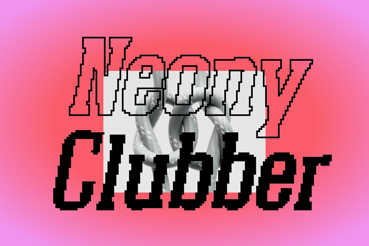 CS Mobster Pixel, a Slab Serif Font by Craft Supply Co. (Photo 7 of 8)