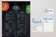 Modern Bistro/Cafe Menu Template, a Brochure Template by Themzy Templates (Thumbnail 3 of 3)