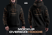 4 Mockups Oversize Hoodies, an Apparel Mockup by Grow Design Craft Studio (Thumbnail 1 of 7)