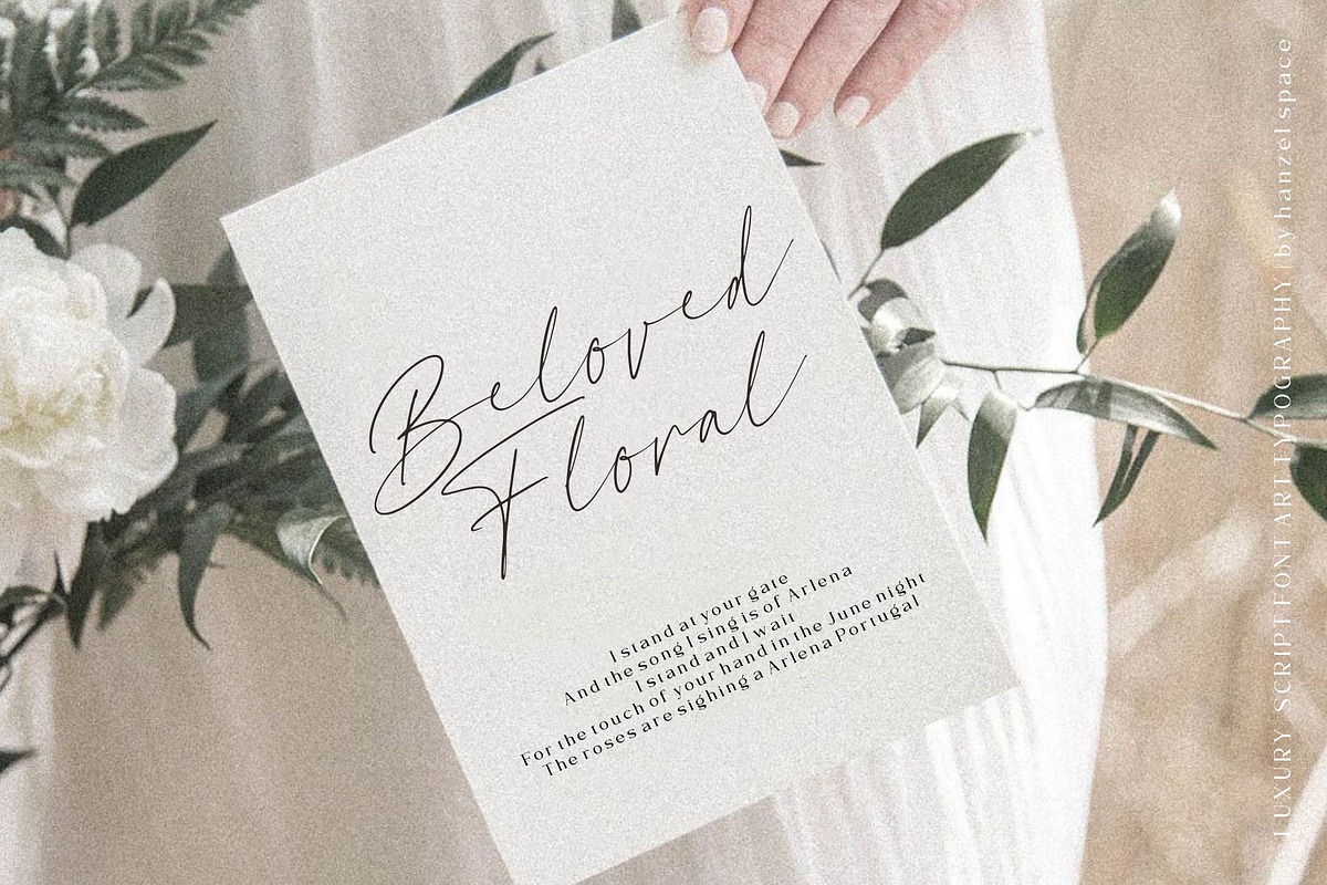 Rafelya Carrotin | Luxury Script, a Script Font by HanzelSpace Studio (Photo 7 of 9)