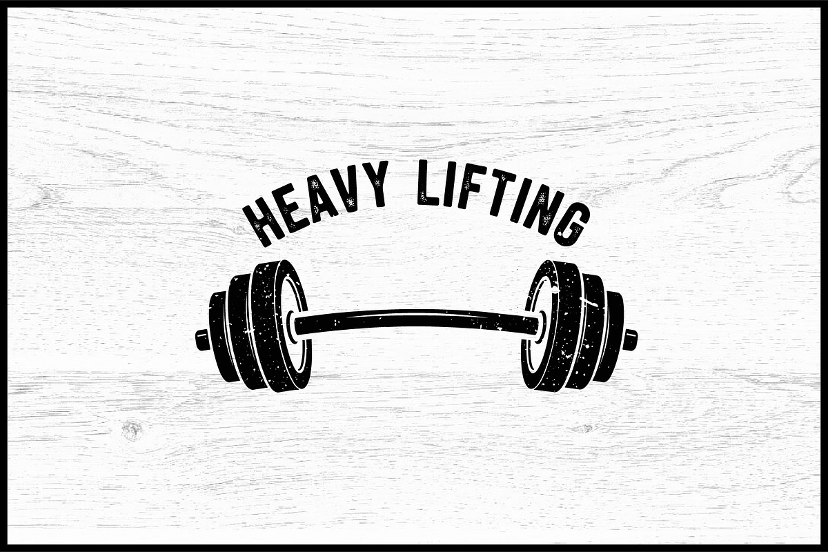 10 Power Gym Logo Badge Bundle, a Sport Illustration by Artivon (Photo 7 of 10)