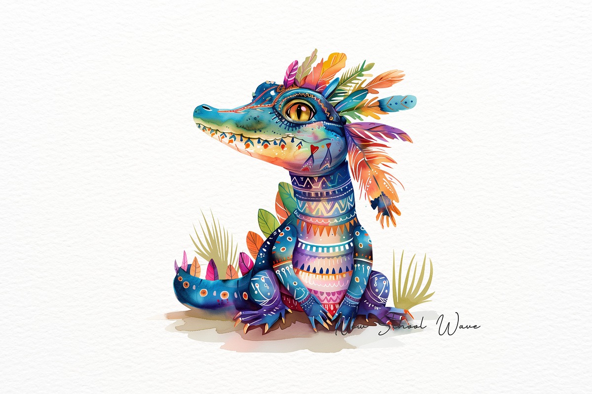 Vibrant Animal with Clipart, an Animal Illustration by New-School-Wave (Photo 4 of 5)