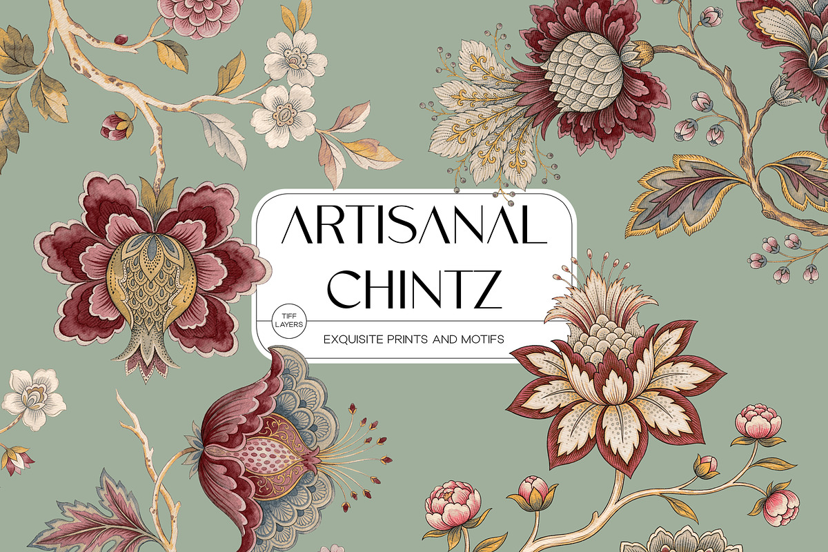 Chintz Exquisite Seamless Patterns, a Pattern Graphic by LEAFure (Photo 1 of 11)