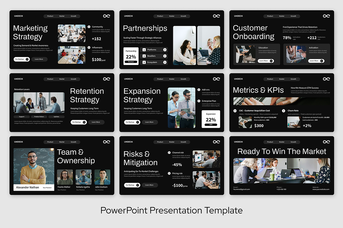 Go-To-Market Deck for Startup, a Presentation Template by Sixtemp (Photo 3 of 3)