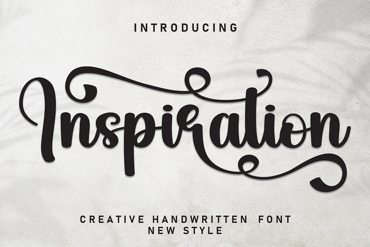 Inspiration | Script Font, a Handwritten Font by Scratchones (Photo 1 of 9)
