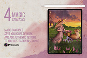 CUTE ILLUSTRATION PROCREATE BRUSHES, a Brush Add-On by AlexandraArt (Thumbnail 11 of 12)