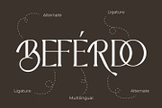 Beferdo, a Serif Font by Rishsketch (Thumbnail 4 of 13)