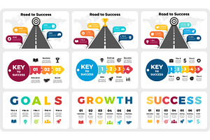 Success Infographic PowerPoint Canva