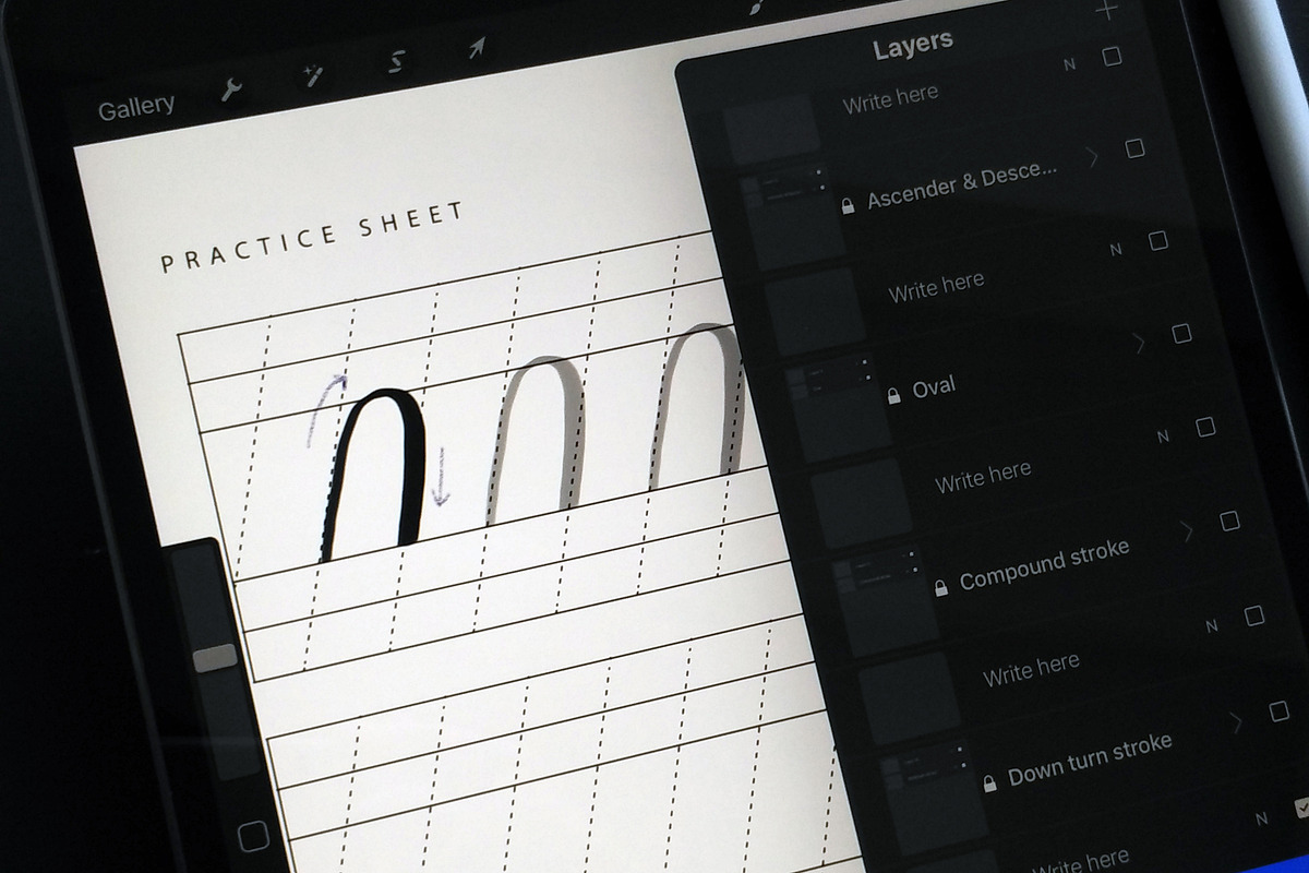 Procreate Stripes Brushes preview 7