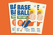 Modern Baseball Flyer, a Flyer Template by Gumico Studio. (Thumbnail 3 of 3)