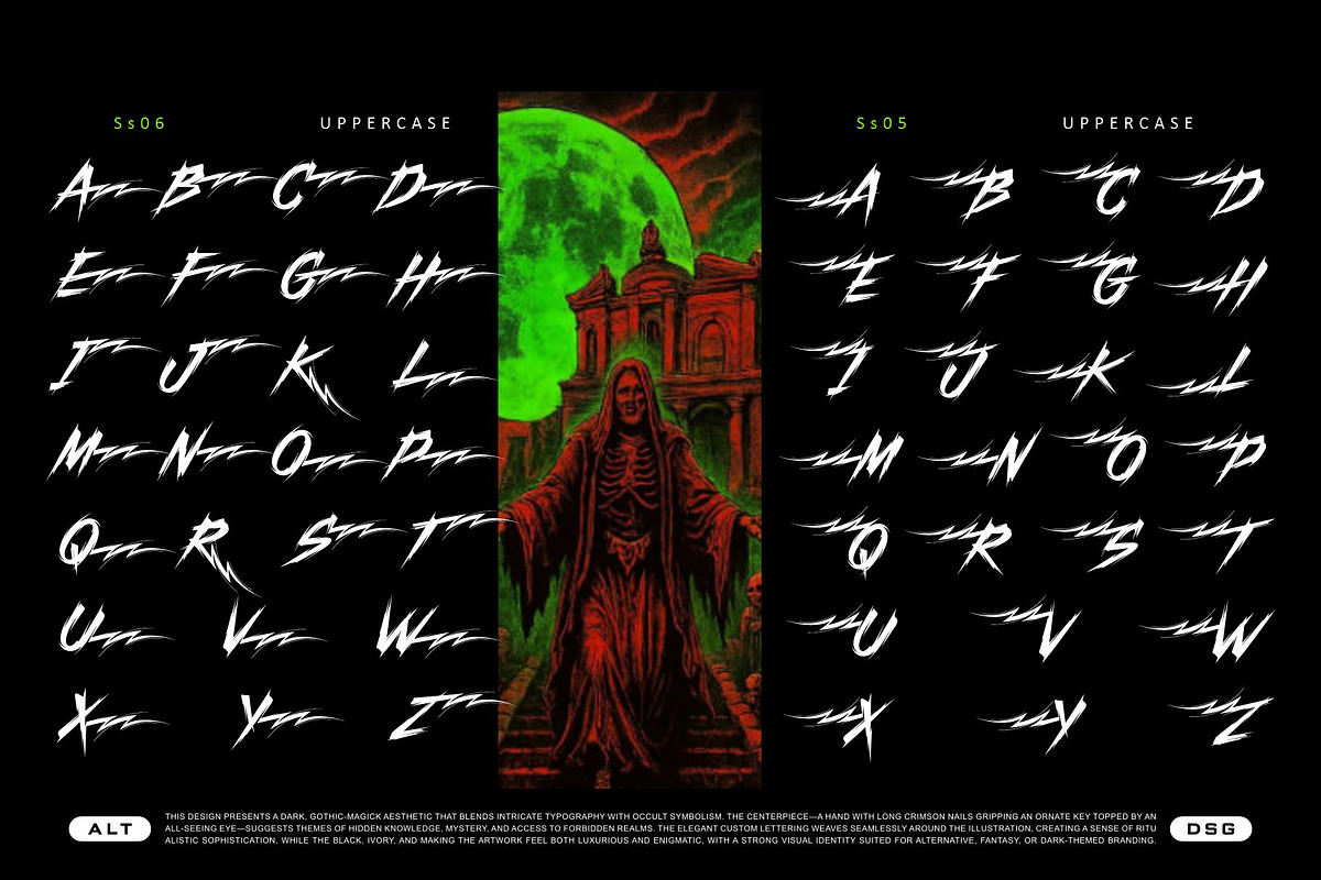 Trash Brutal Typeface, a Script Font by alit design (Photo 7 of 20)