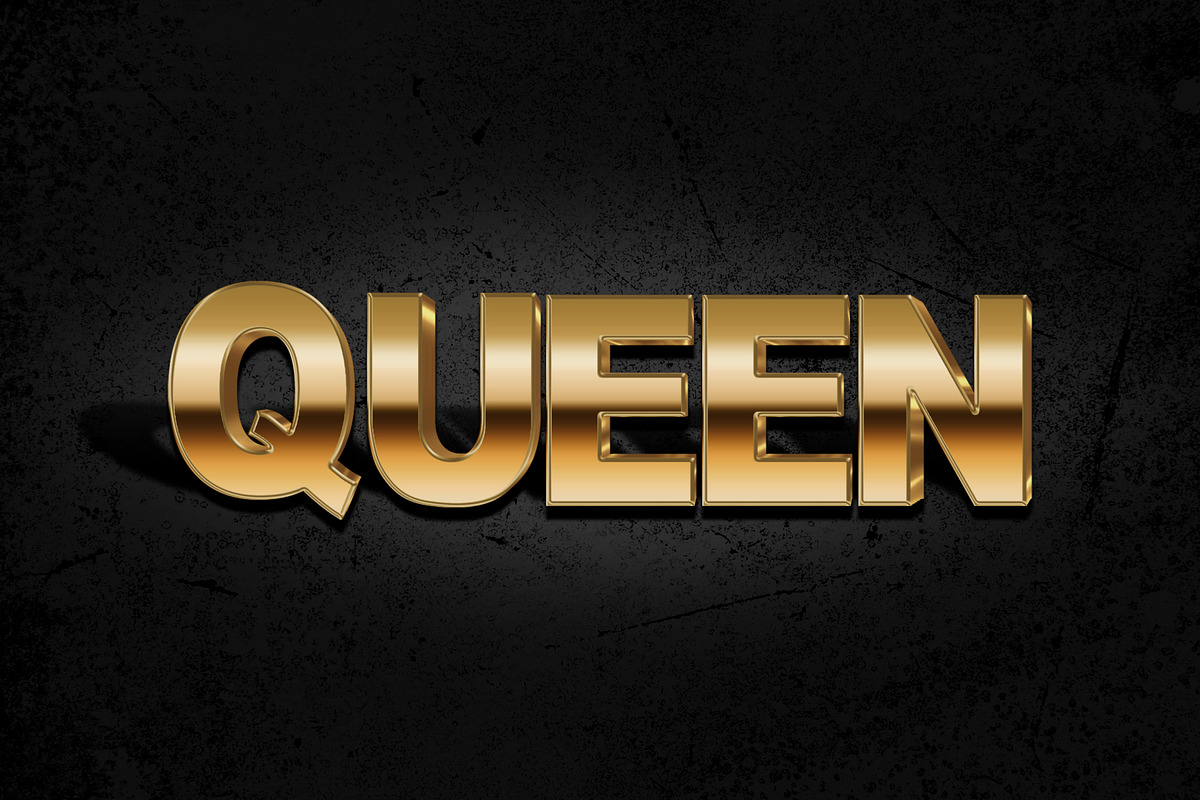 Gold Aurum 3D Font - Bitmap Typeface, a Slab Serif Font by Illumina Creations (Photo 2 of 5)