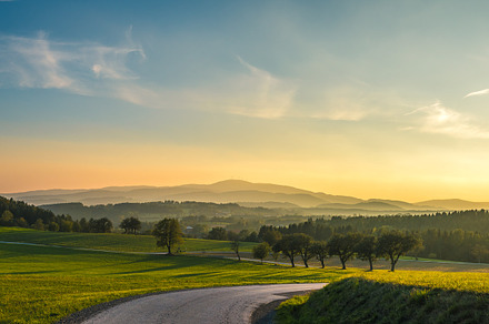 Evening in the hills