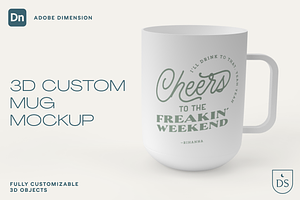 3D Mug Mockup