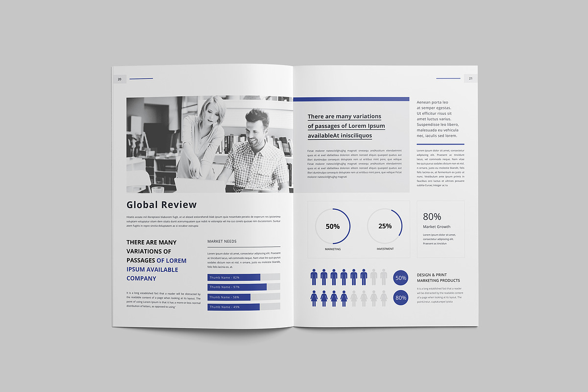 Proposal Brochure Template, a Brochure Template by Tanber Hossen (Photo 8 of 14)