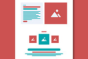 Wireframe Landing Layout, a Landing Page Template by MightyDesign (Thumbnail 3 of 9)