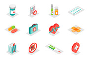 Isometric Icons Pack, a Duotone Icon by alexdndz (Thumbnail 13 of 15)