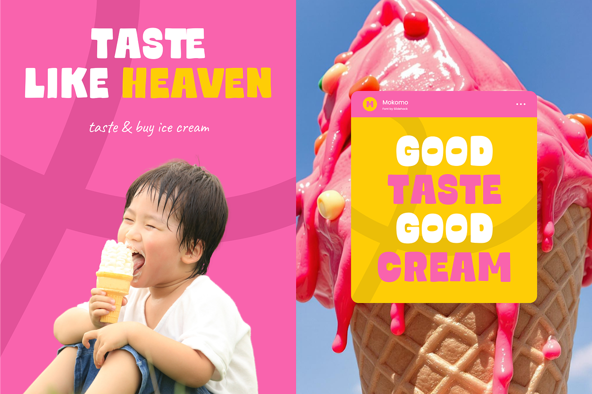 Mokomo - Bold Display Font, a Sans Serif Font by Studio Moara (Photo 5 of 8)