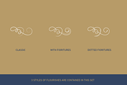 Over 300 Vector Flourishes Elements, an Object Graphic by Damien (Thumbnail 3 of 7)