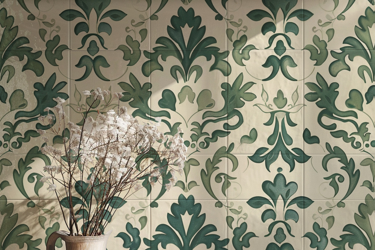 Damask Antique Arabesque Ornament 7, a Pattern Graphic by Olya Creative (Photo 7 of 11)