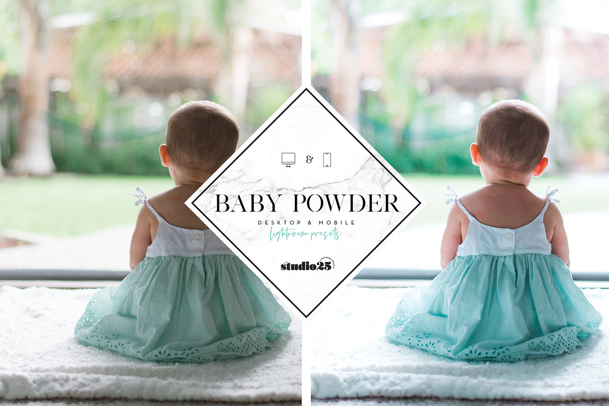 Baby and newborn lightroom preset preview 2