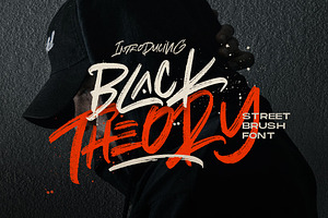 Black Theory - Urban Brush Font, a Script Font by Dirtyline Studio