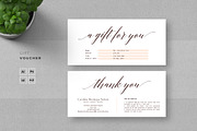 Fashion Gift Voucher, a Card Template by Ahsanjaya (Thumbnail 1 of 3)