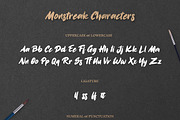 Monstreak - Display Font (75% OFF), a Font by Baliniz (Thumbnail 7 of 7)