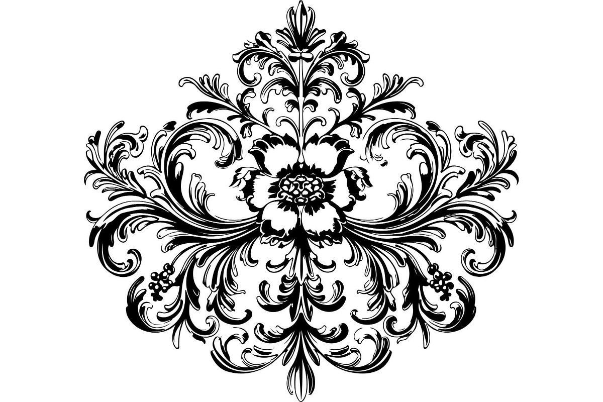 Vintage Floral Ornament & Wreath SVG, an Object Graphic by Gfx_Store (Photo 2 of 16)