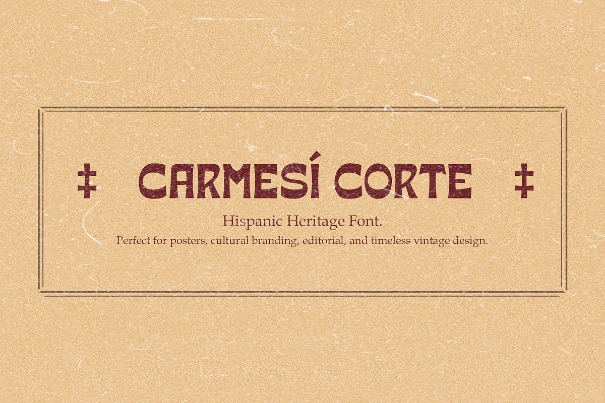 Carmesi Corte-Retro Heritage Family, a Serif Font by Inviline.co (Photo 14 of 14)