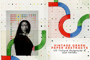 Vintage Graph Paper Abstracts, a Background Graphic by Natali Batu (Thumbnail 1 of 13)
