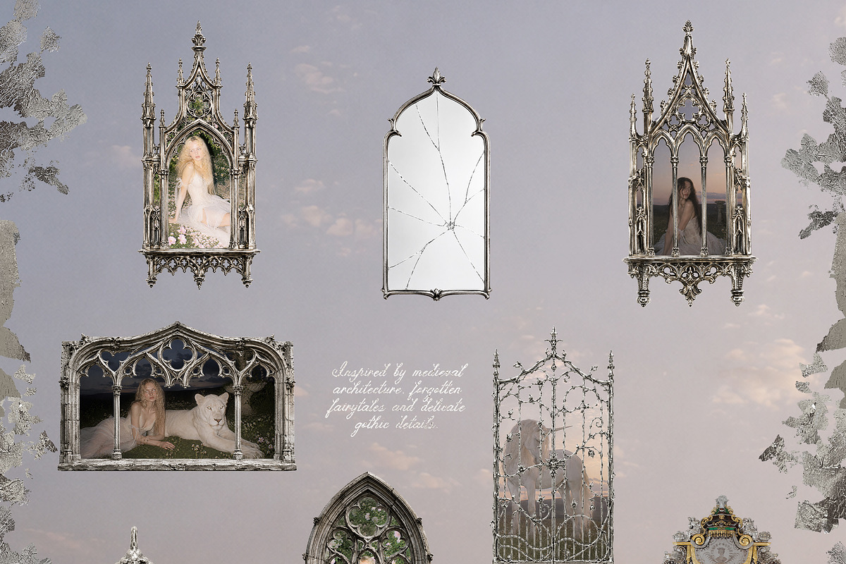 Enchanted Knight Archive Collage Kit, an Object Graphic by Lidberia (Photo 8 of 12)