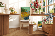 FLOWER POWER | Cottage Frame Mockups, a Poster Template by SoleilHomeMockups (Thumbnail 7 of 10)