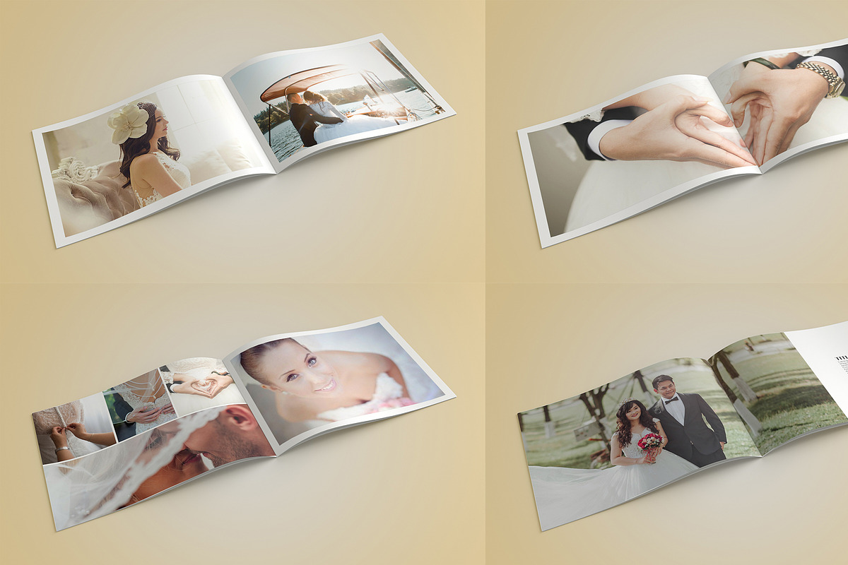 A4 Wedding Photo Album, a Magazine Template by ErsanK (Photo 4 of 6)