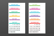 2027 Large No. Color 8.5x11 Calendar, a Stationery Template by Running With Foxes (Thumbnail 2 of 6)