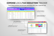 Small Business Finance Tracker Canva, a Design Template by DigiPax (Thumbnail 4 of 10)