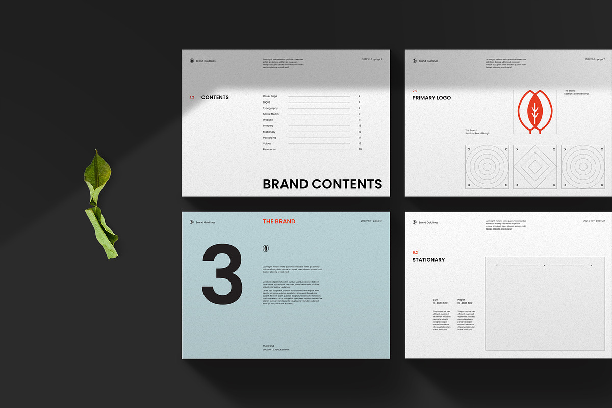 Brand Guidelines, a Brochure Template by GoldenPixelStudio (Photo 5 of 10)